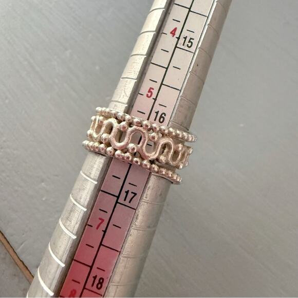 PJC Druzy Stone 925 Sterling Silver Ring Size 6 - Picture 2 of 15